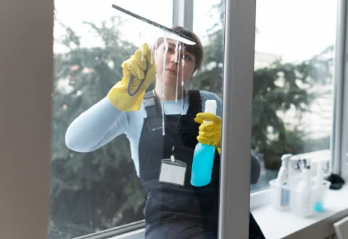 Nettoyage de vitres intérieures et extérieures à Droué